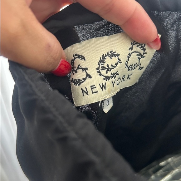 SEA NEW YORK Black Silk Sleeveless Dress 8 - Picture 8 of 8